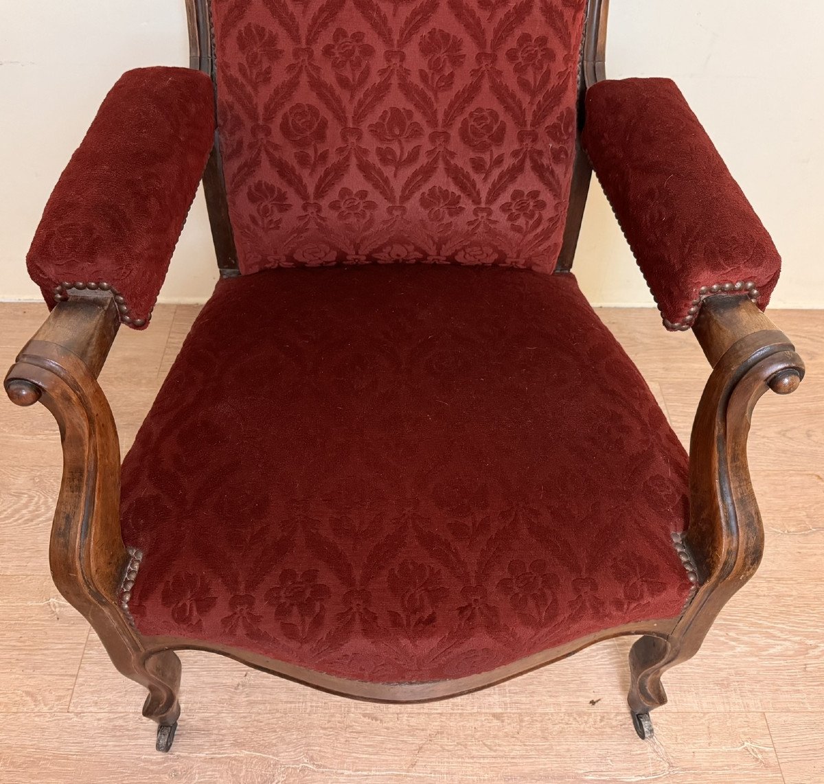 Paire De Fauteuils époque Louis Philippe A Crémaillères