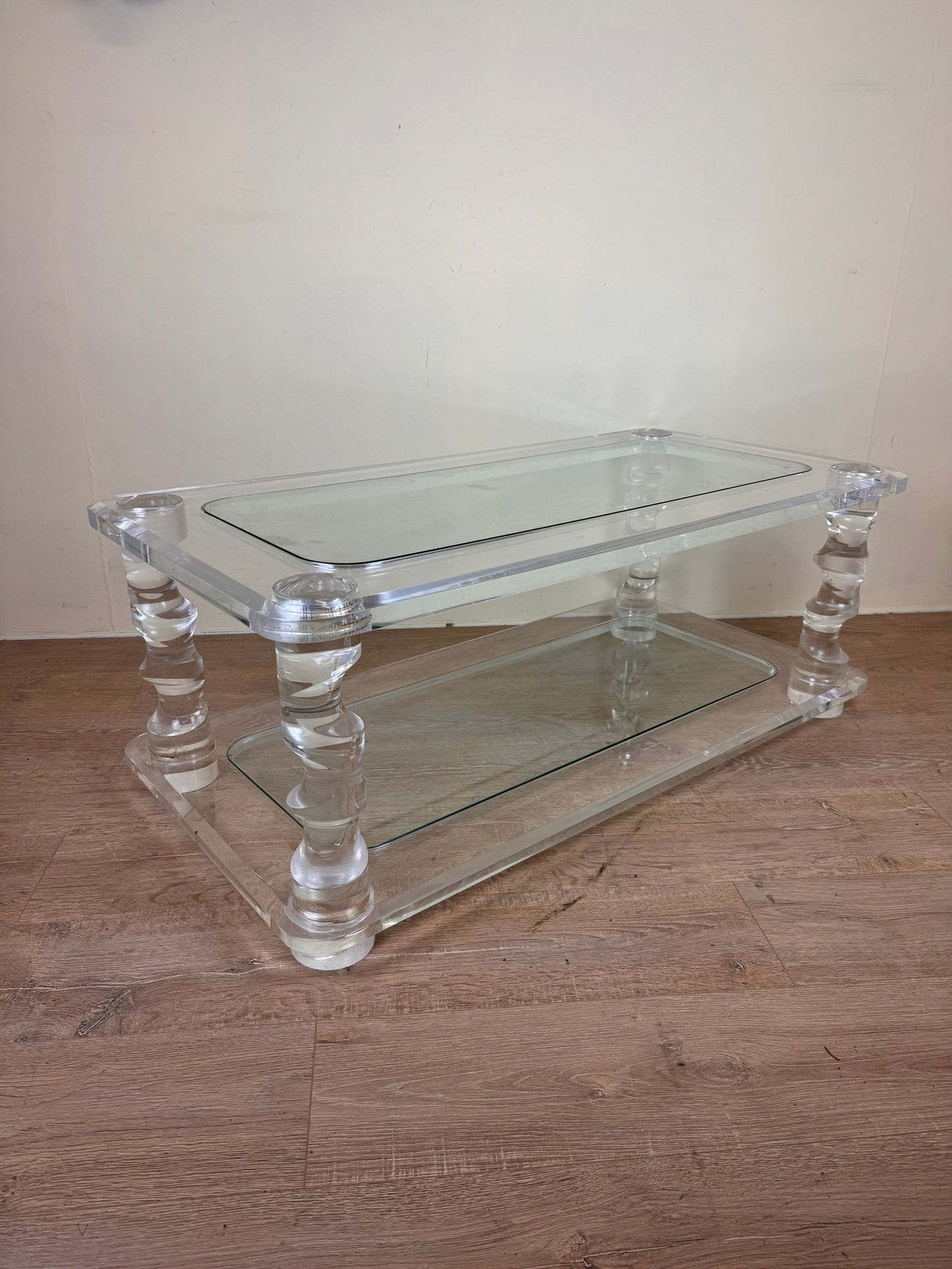 Édition ROMEO Travail des années 1980 Table basse