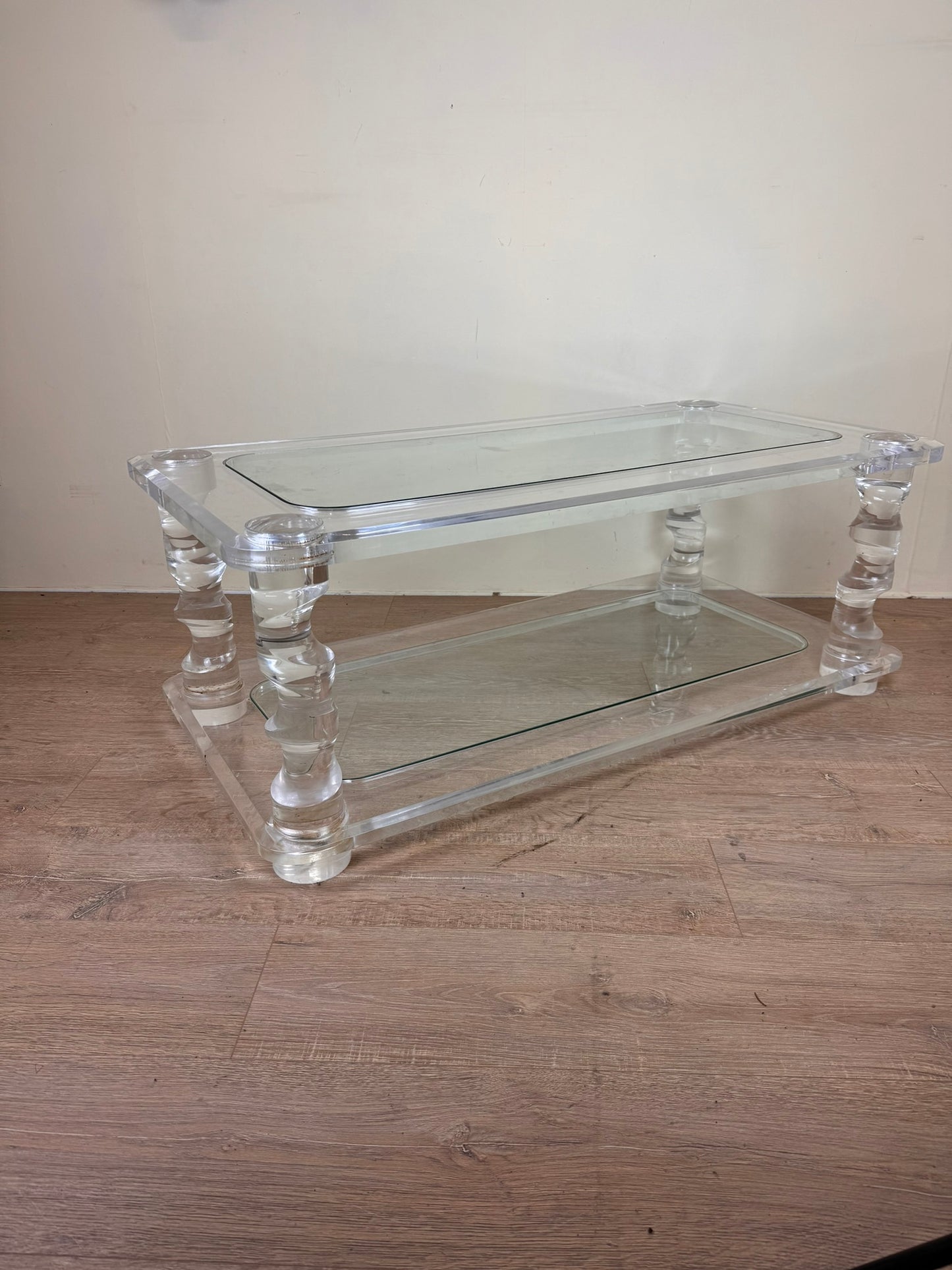 Édition ROMEO Travail des années 1980 Table basse