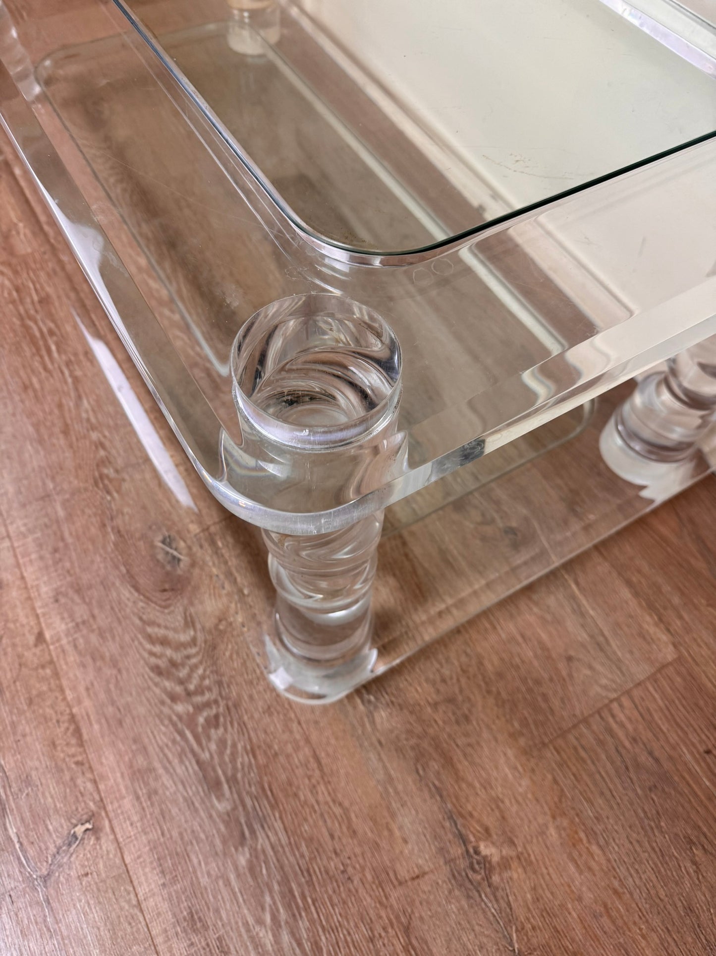 Édition ROMEO Travail des années 1980 Table basse